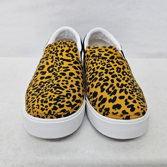 Nike Court Legacy Slip-On Shoes DJ5938-001 Black White Leopard Women's Size 7.5 - Picture 5 of 11